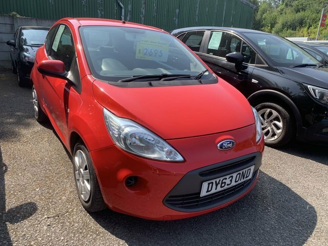 Ford KA 1.2 Edge Hatchback Euro 5 S S Red