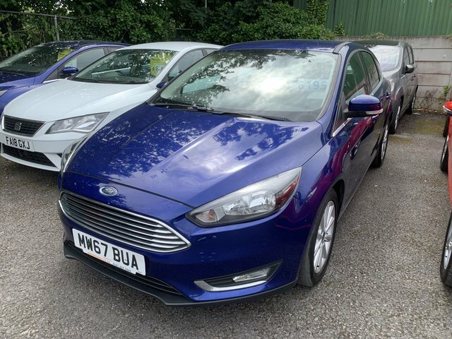 Ford Focus 1.0T Ecoboost Titanium Hatchback Blue #3