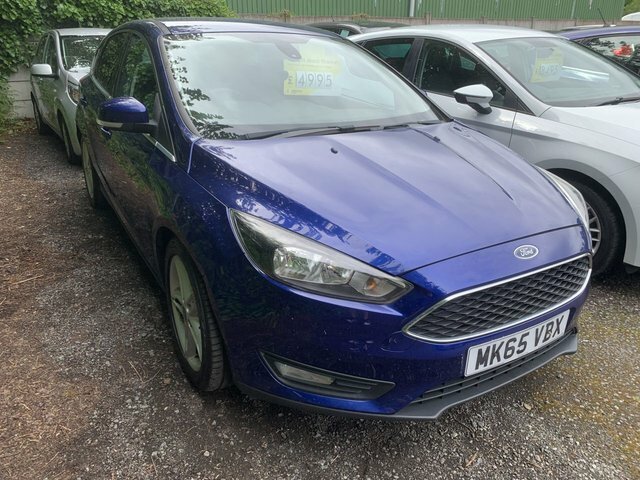 Ford Focus 1.5 Tdci Zetec Hatchback Euro 6 Blue