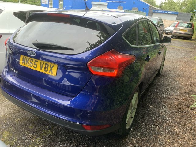 Ford Focus 1.5 Tdci Zetec Hatchback Euro 6 Blue #5