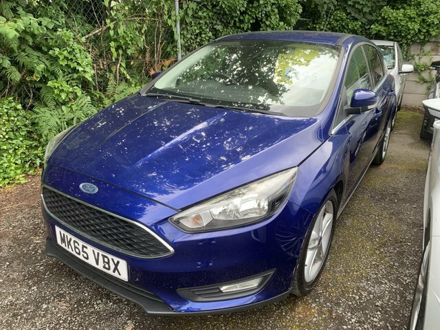 Ford Focus 1.5 Tdci Zetec Hatchback Euro 6 Blue #3