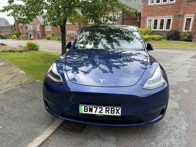 Tesla Model Y Dual Motor Performance Suv 4Wd BW72RBX Blue #2