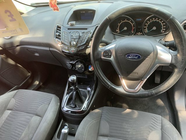 Ford Fiesta 1.25 Zetec Hatchback Euro 6 82 NJ66LSF White #6