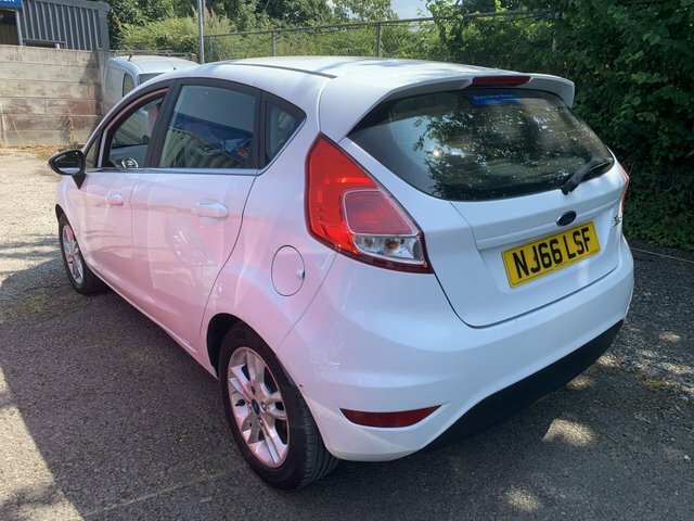 Ford Fiesta 1.25 Zetec Hatchback Euro 6 82 NJ66LSF White #4