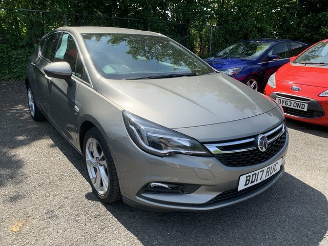 Vauxhall Astra 1.4I Sri Hatchback Euro 6 100 P BD17RUC Grey