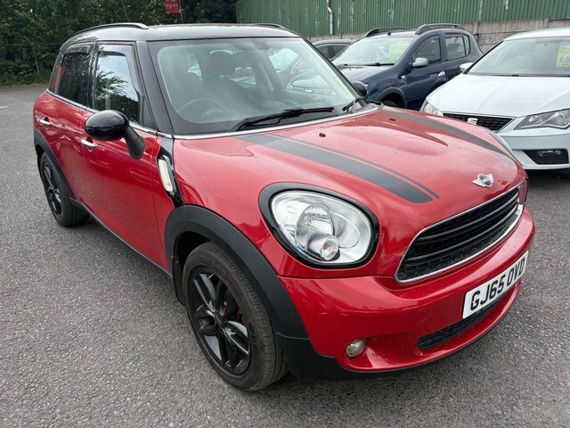 Mini Countryman 1.6 Cooper D Suv Euro 5 S S 1 GJ65OVD Red