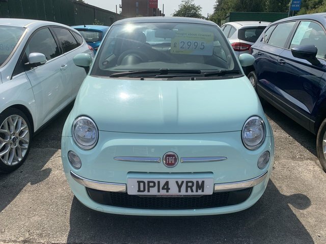 Fiat 500 1.2 Lounge Hatchback Euro 6 S S Green #2