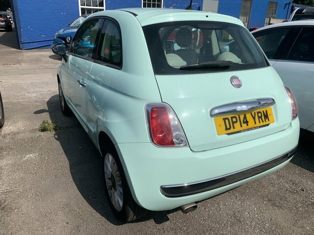 Fiat 500 1.2 Lounge Hatchback Euro 6 S S Green #4