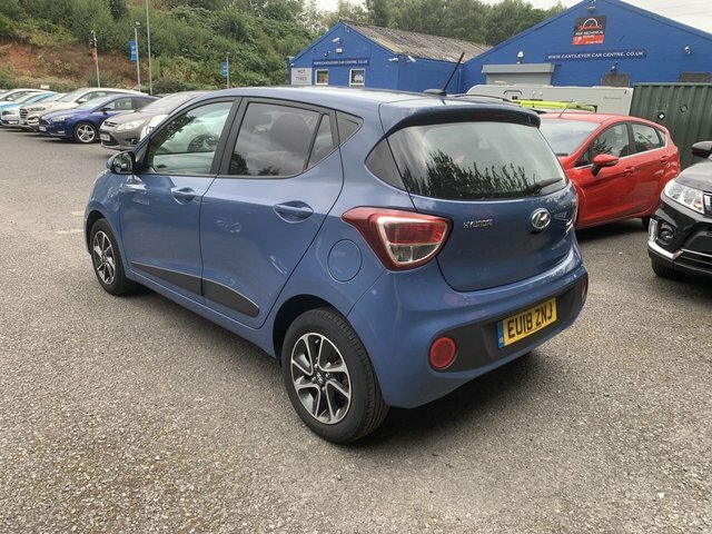 Hyundai I10 1.0 Premium Hatchback Euro 6 66 Blue #5