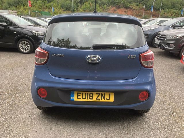 Hyundai I10 1.0 Premium Hatchback Euro 6 66 Blue #6