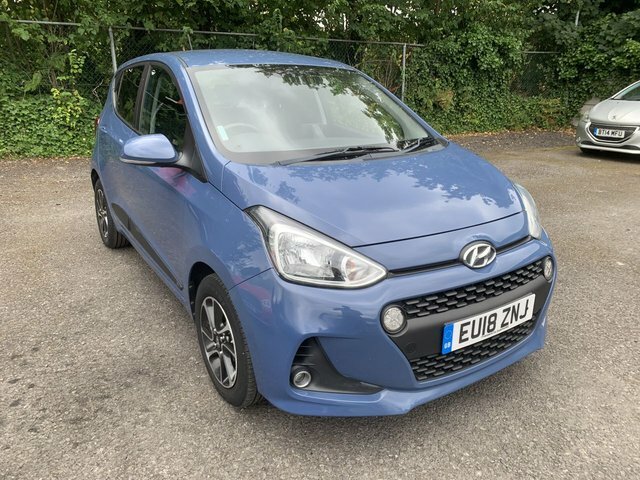 Hyundai I10 1.0 Premium Hatchback Euro 6 66 Blue