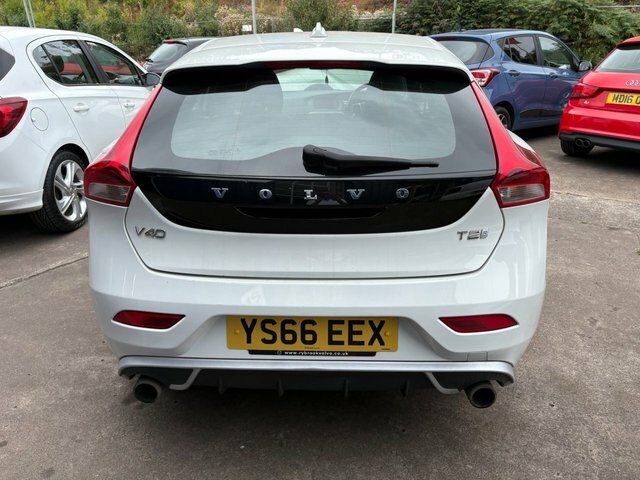 Volvo V40 2.0 T2 R-design Hatchback Euro 6 White #5