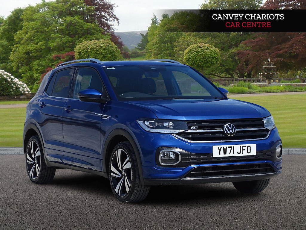 Volkswagen T-Cross 1.0 Tsi R-line Euro 6 Ss Blue