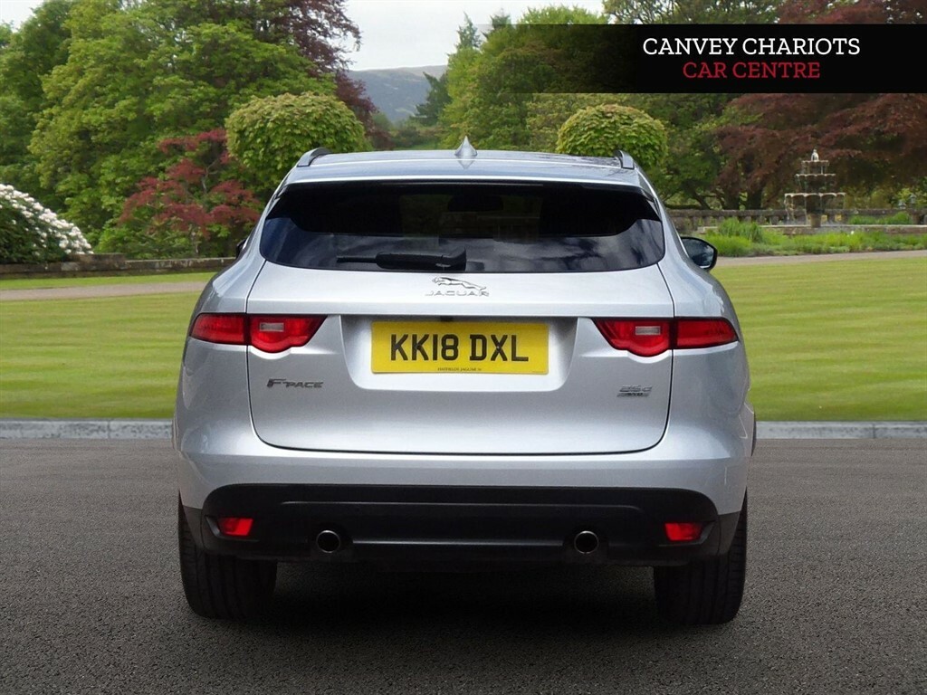Jaguar F-Pace 2.0 D240 Portfolio Awd Euro 6 Ss KK18DXL Silver #6