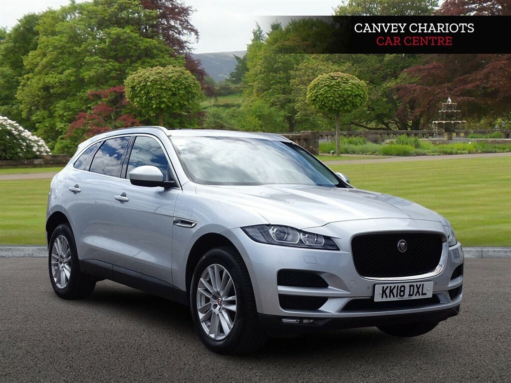 Jaguar F-Pace 2.0 D240 Portfolio Awd Euro 6 Ss Silver
