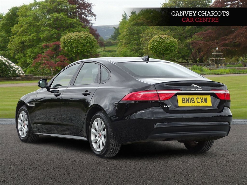 Jaguar XF 2.0D R-sport Euro 6 Ss Black #4