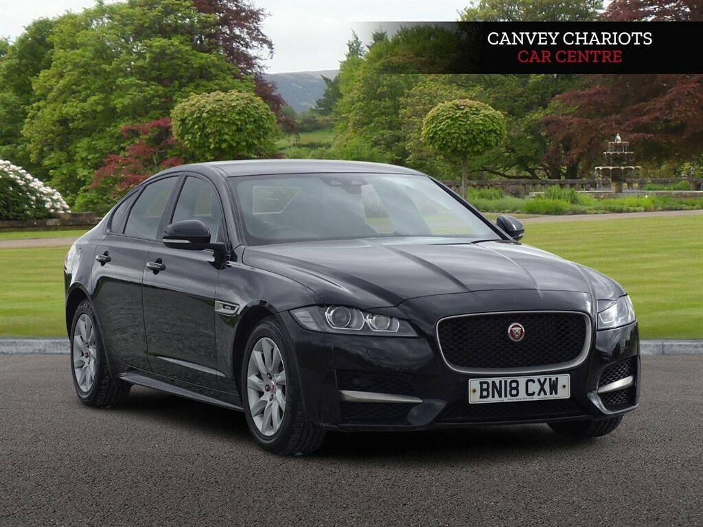 Jaguar XF 2.0D R-sport Euro 6 Ss Black #2