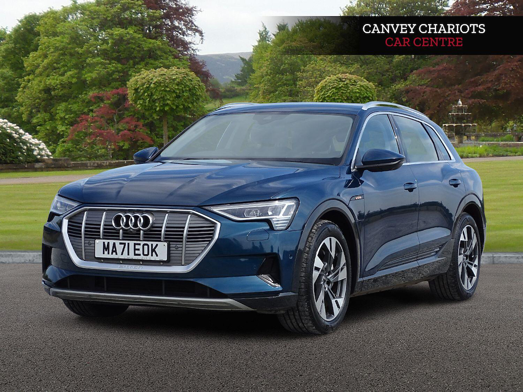Audi E-tron 55 Sport Quattro 95Kwh 11Kw Charger Blue