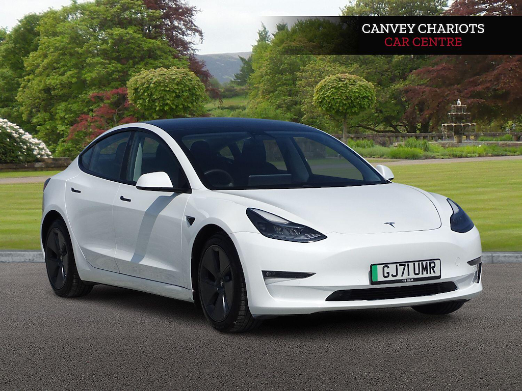 Tesla Model 3 Dual Motor Long Range 4Wde White