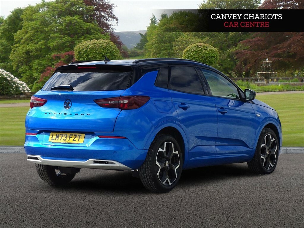 Vauxhall Grandland 1.2 Turbo Ultimate Euro 6 Ss LM73FZT Blue #3