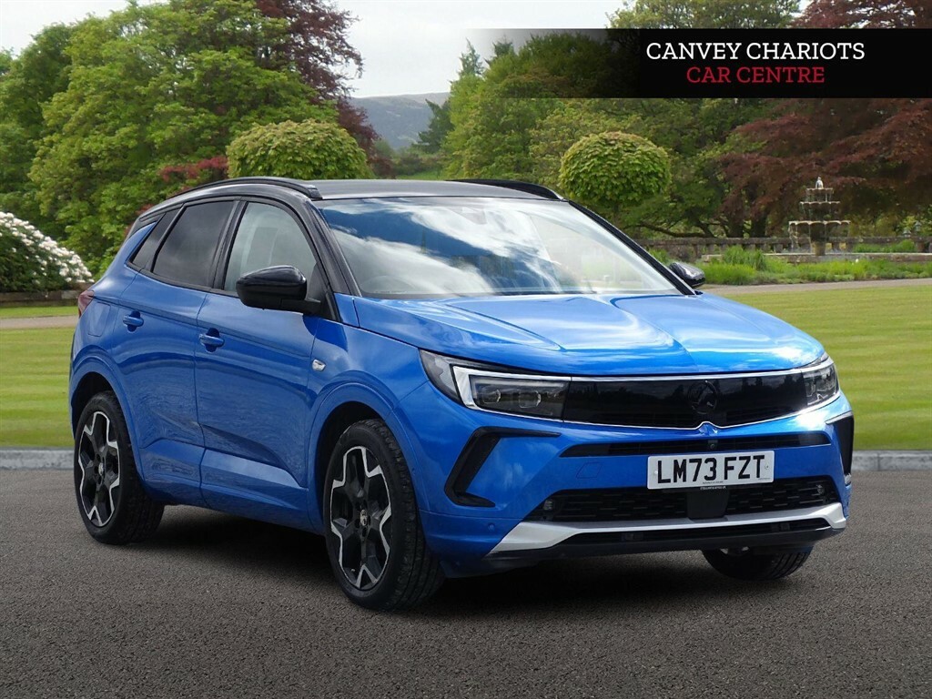 Vauxhall Grandland 1.2 Turbo Ultimate Euro 6 Ss LM73FZT Blue #2