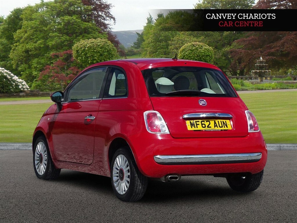 Fiat 500 1.2 Lounge Euro 4 Red #4