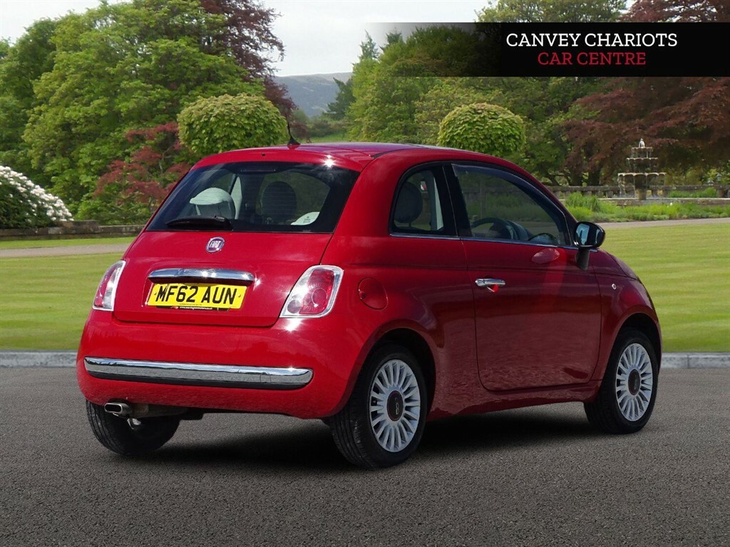 Fiat 500 1.2 Lounge Euro 4 Red #3
