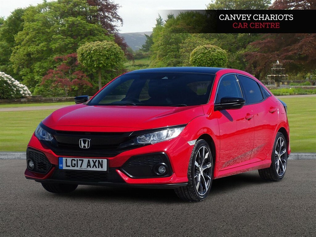 Honda Civic 1.0 Vtec Turbo Ex Euro 6 Ss Red