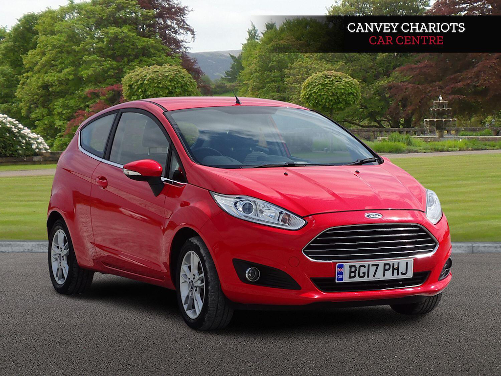 Ford Fiesta 1.0 Zetec Euro 6 Ss Red