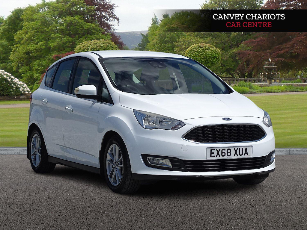 Ford C-Max 1.0T Ecoboost Gpf Zetec Euro 6 Ss EX68XUA White #2