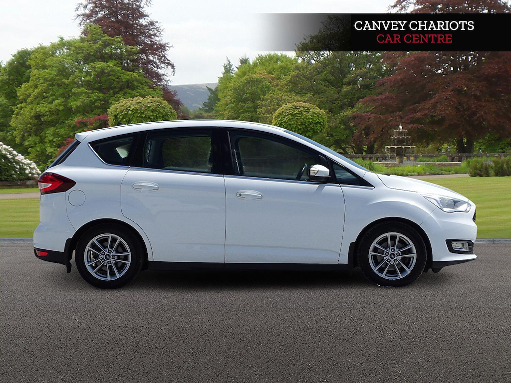 Ford C-Max 1.0T Ecoboost Gpf Zetec Euro 6 Ss EX68XUA White #5