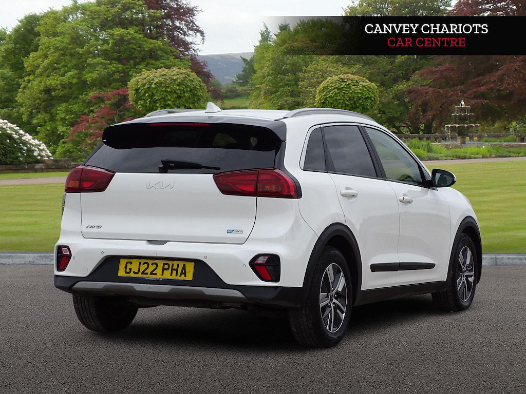 Kia Niro 1.6 Gdi 2 Dct Euro 6 Ss GJ22PHA White #3