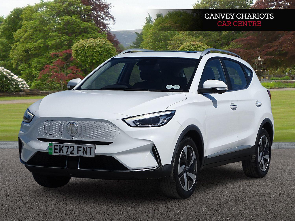 MG ZS 72.6Kwh Trophy Long Range White
