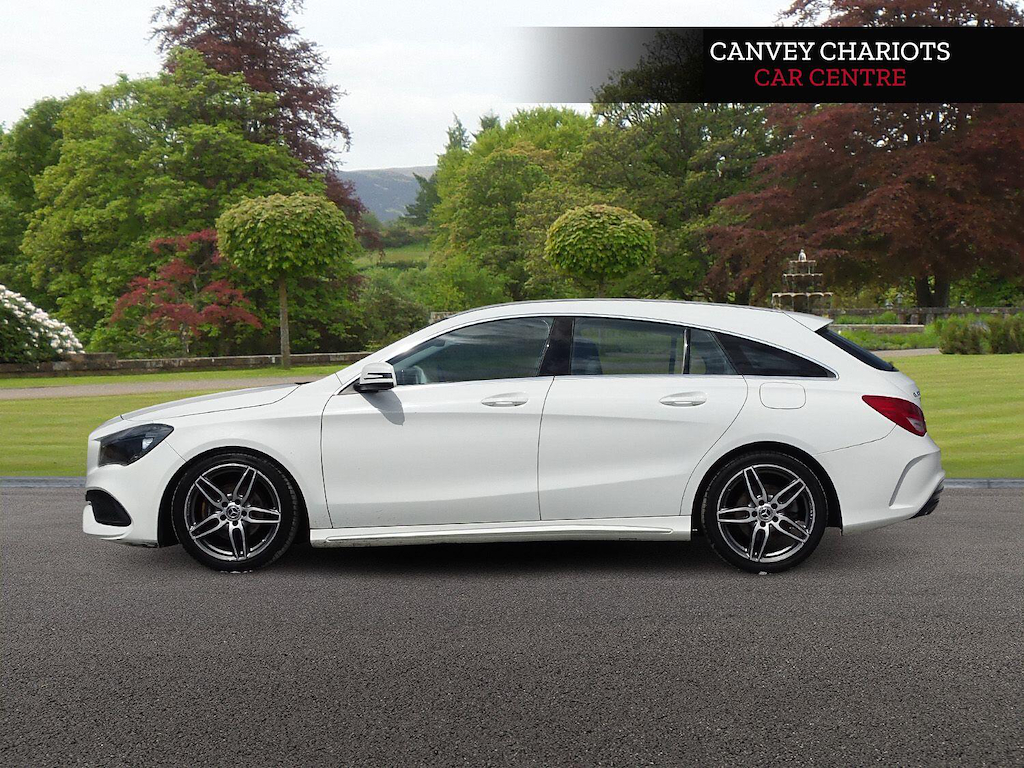 Mercedes-Benz CLA Class 1.6 Amg Line Edition Shooting Brake 7G-dct Euro 6 WU68HBG White #5