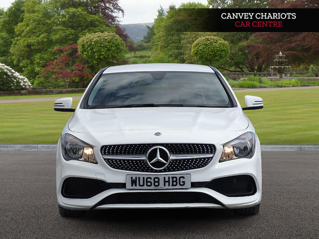 Mercedes-Benz CLA Class 1.6 Amg Line Edition Shooting Brake 7G-dct Euro 6 WU68HBG White #2