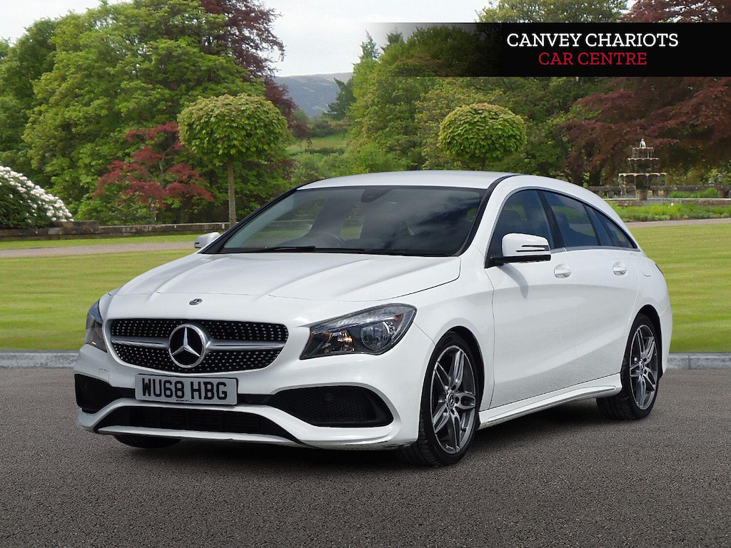 Mercedes-Benz CLA Class 1.6 Amg Line Edition Shooting Brake 7G-dct Euro 6 WU68HBG White #3