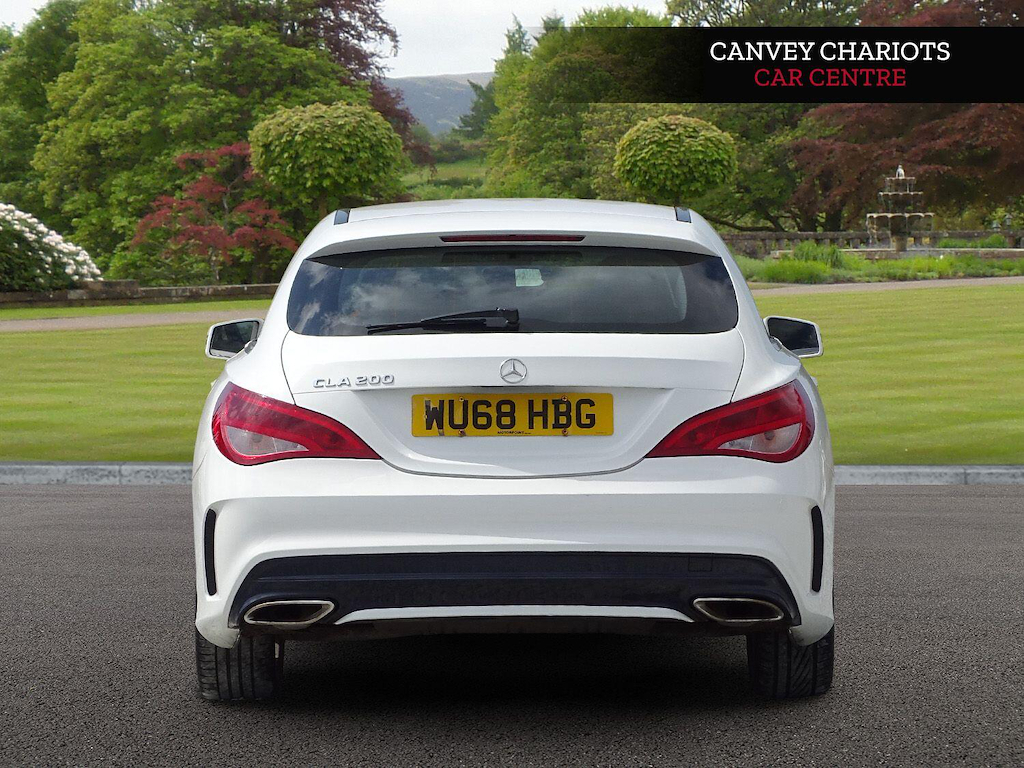 Mercedes-Benz CLA Class 1.6 Amg Line Edition Shooting Brake 7G-dct Euro 6 WU68HBG White #6