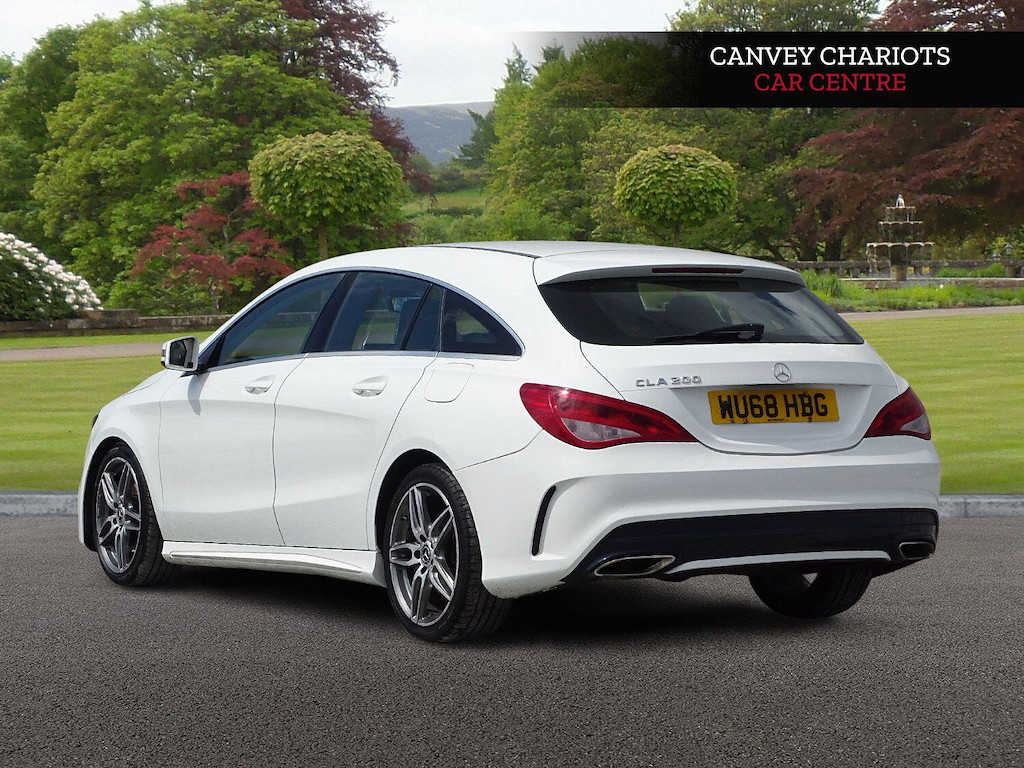Mercedes-Benz CLA Class 1.6 Amg Line Edition Shooting Brake 7G-dct Euro 6 WU68HBG White #4