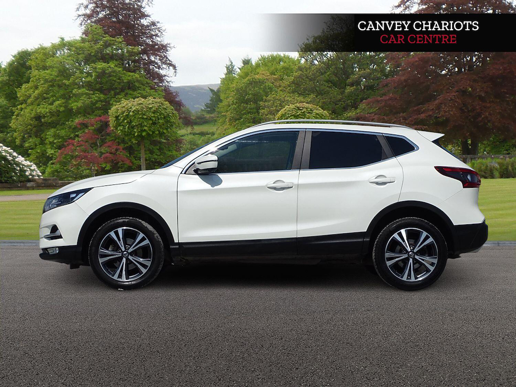 Nissan Qashqai 1.6 Dig-t N-connecta Euro 6 Ss YE68GPW White #6
