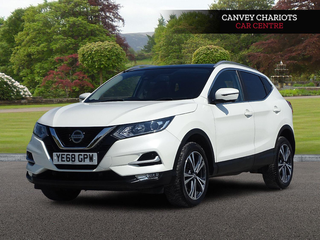 Nissan Qashqai 1.6 Dig-t N-connecta Euro 6 Ss White