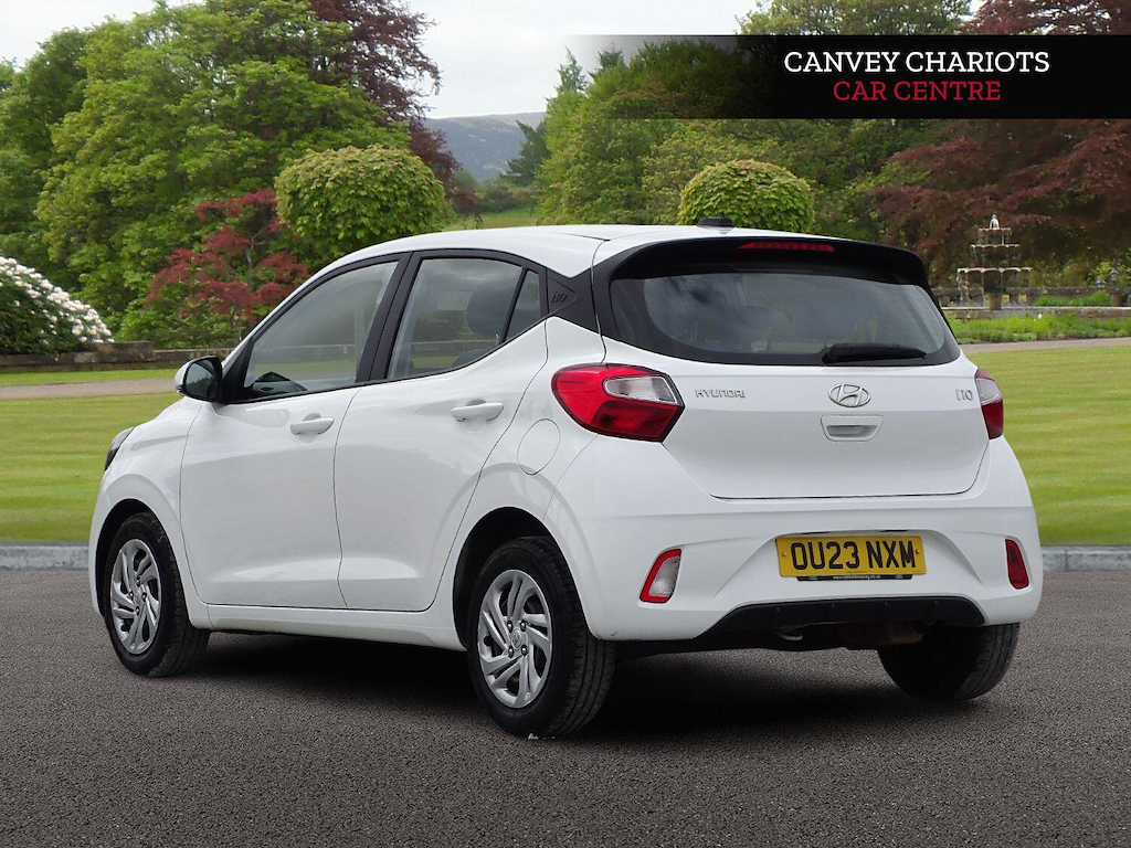 Hyundai I10 1.0 Se Euro 6 Ss OU23NXM White #4