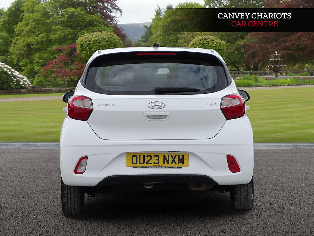 Hyundai I10 1.0 Se Euro 6 Ss OU23NXM White #6