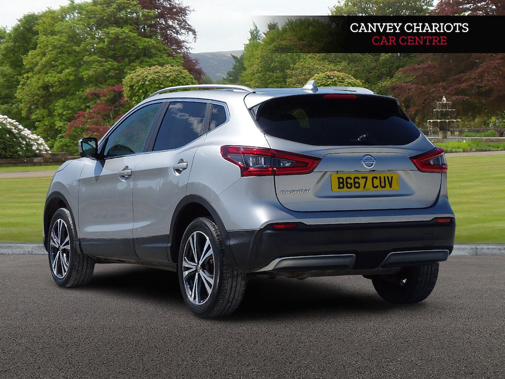 Nissan Qashqai 1.5 Dci N-connecta Euro 6 Ss BG67CUV Silver #4