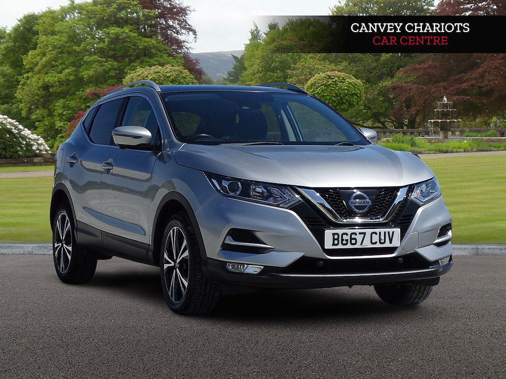 Nissan Qashqai 1.5 Dci N-connecta Euro 6 Ss BG67CUV Silver #2