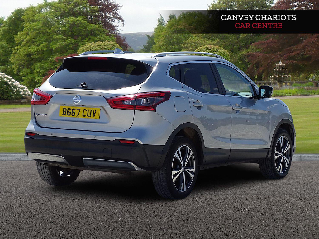 Nissan Qashqai 1.5 Dci N-connecta Euro 6 Ss BG67CUV Silver #3
