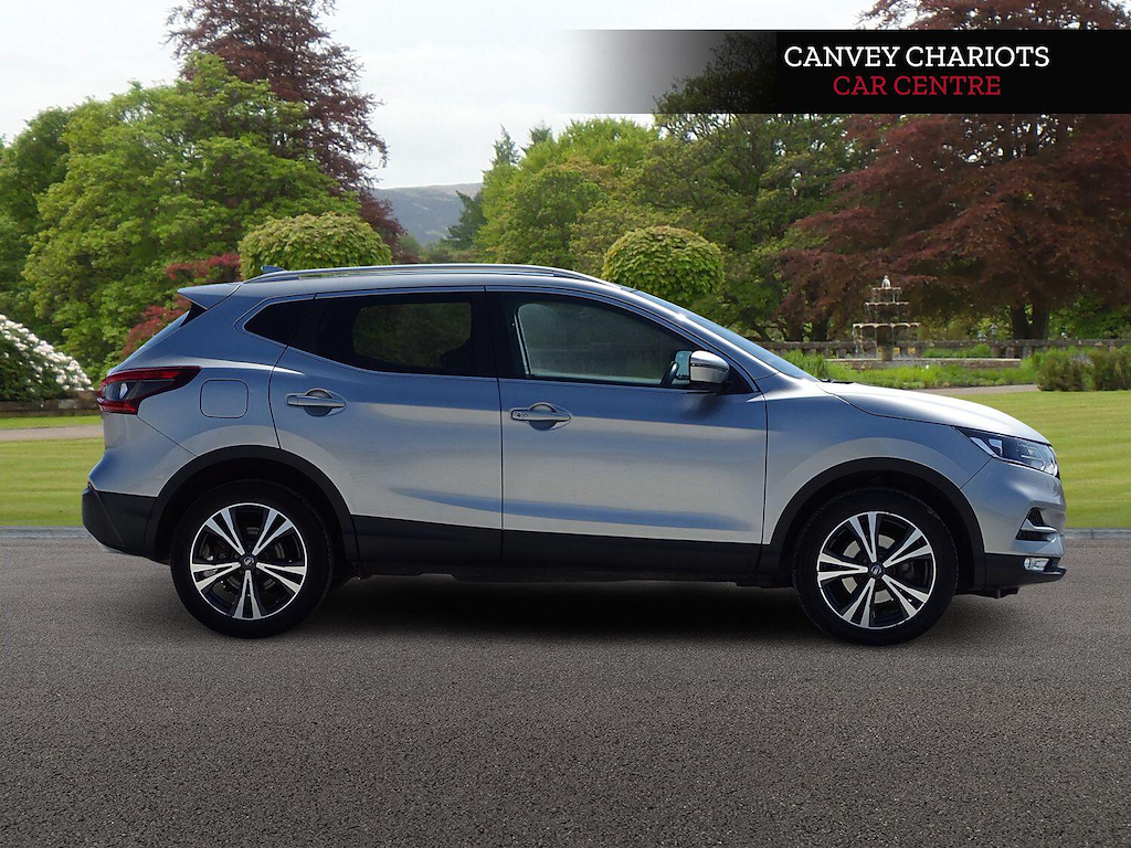 Nissan Qashqai 1.5 Dci N-connecta Euro 6 Ss BG67CUV Silver #5