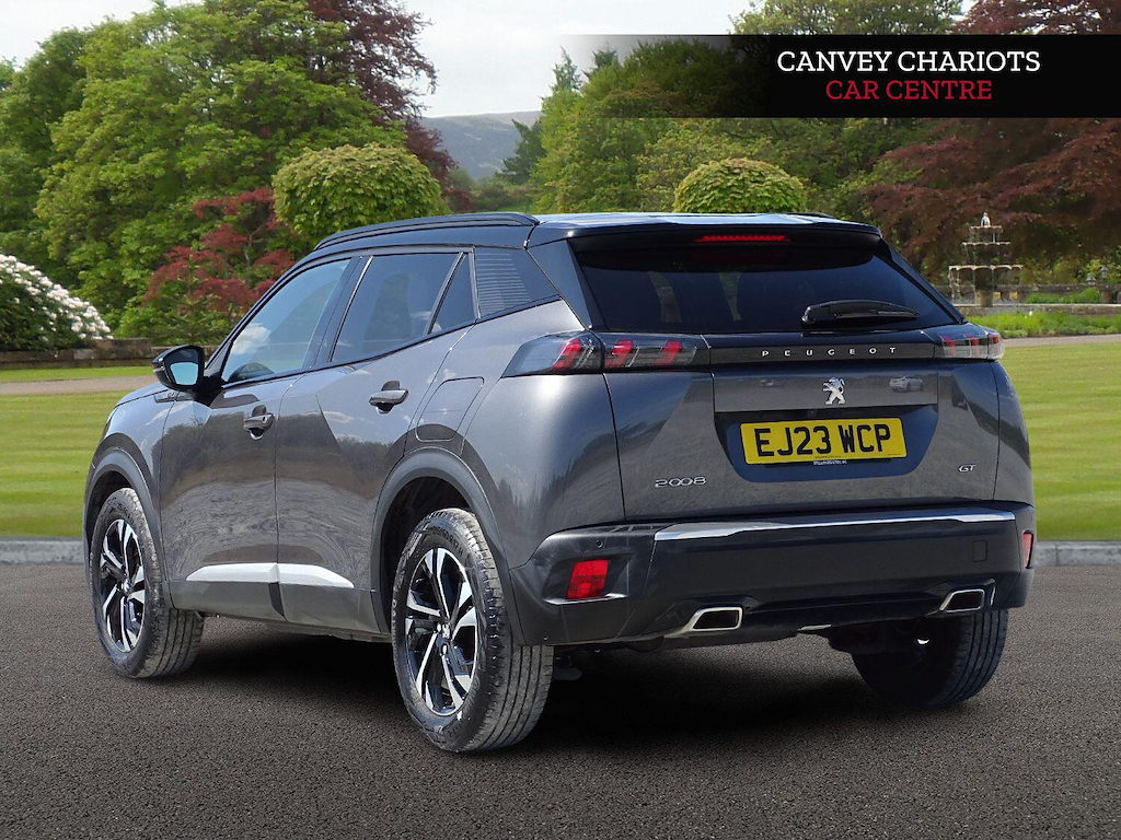 Peugeot 2008 1.2 Puretech Gt Euro 6 Ss EJ23WCP Grey #4