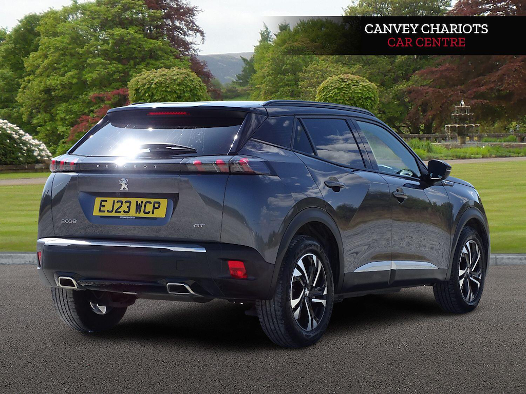 Peugeot 2008 1.2 Puretech Gt Euro 6 Ss EJ23WCP Grey #3