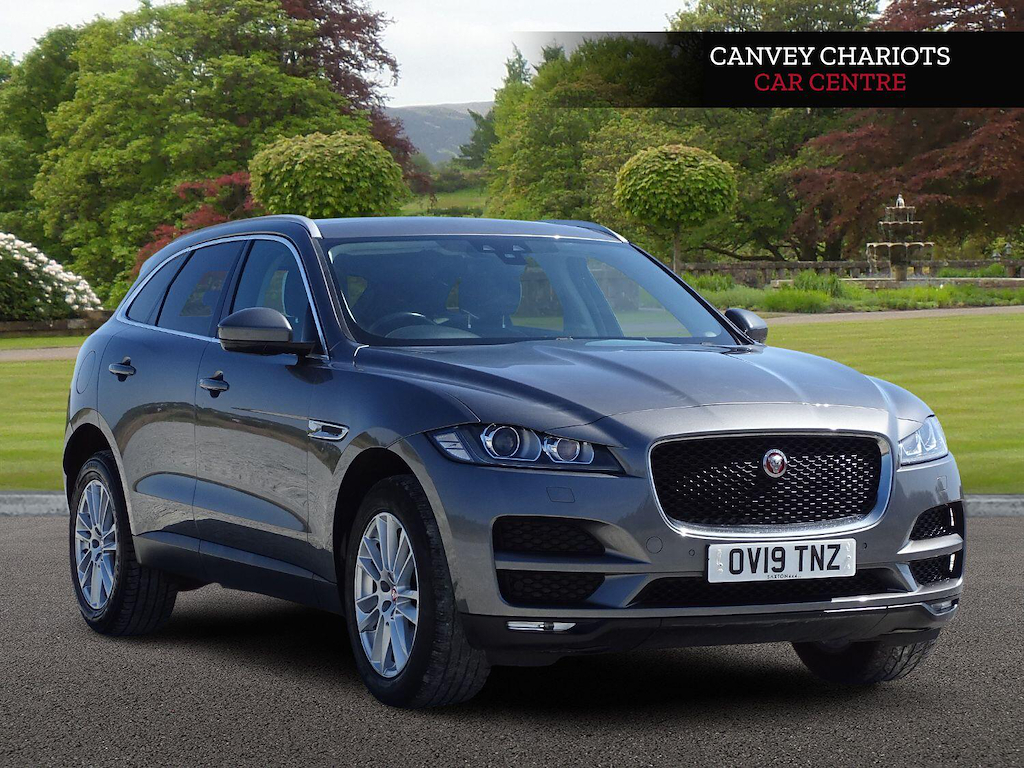 Jaguar F-Pace 2.0 D180 Portfolio Awd Euro 6 Ss OV19TNZ Grey