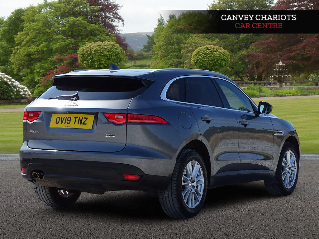 Jaguar F-Pace 2.0 D180 Portfolio Awd Euro 6 Ss OV19TNZ Grey #3